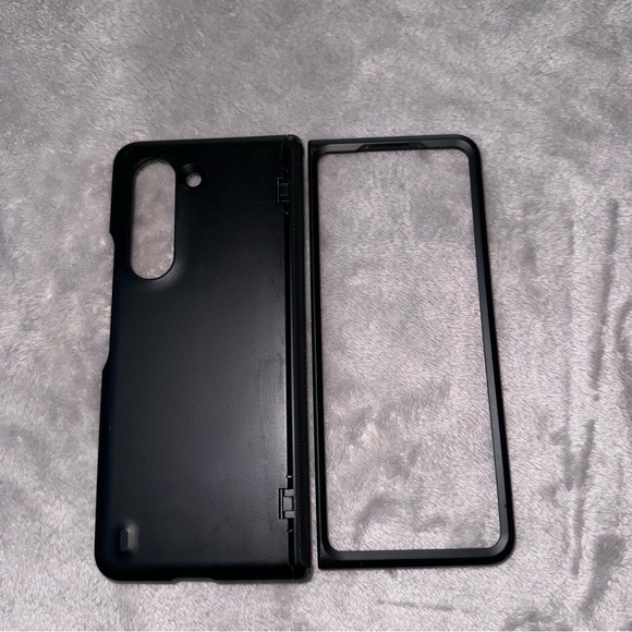 Spigen Black Case for Samsung Galaxy Z Fold 5,Slim Armor Pro - Picture 5 of 13